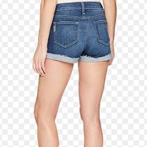 Paige Jimmy Jimmy Shorts Raw Cuff Size 27